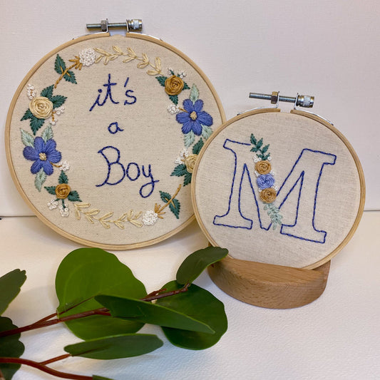 It’s a Boy with letters